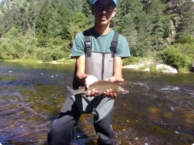 Stage pêche Ados "Mouche et toc" en Haute-Loire